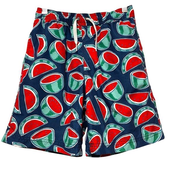 HANNA ANDERSSON Watermelon Swim Trunks Shorts 10 - Picture 1 of 4